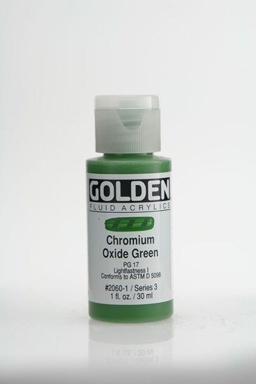 Golden Fluid 20601 Chromium Oxide Green 30 ml s3