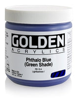 Golden Heavy Body 473 ml 12556 Phthalo Blue green shade S4