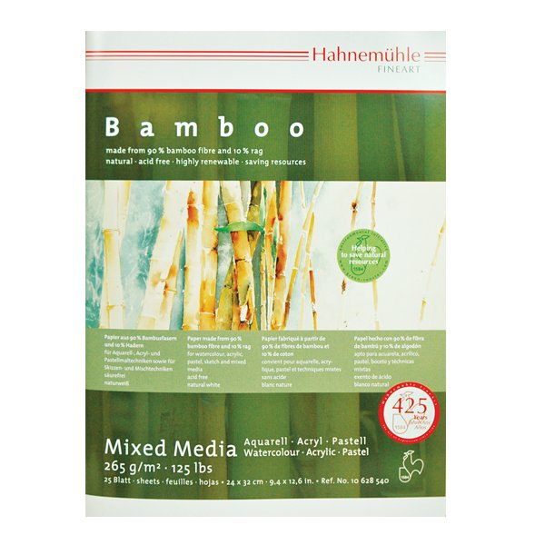 Bamboo Mixed Media blokk 30x40