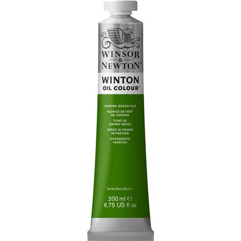 Winton oljemaling, 145 Chrome Green Hue, 200 ml