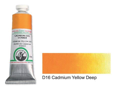 D16 Cadmium Yellow Deep, 40ml