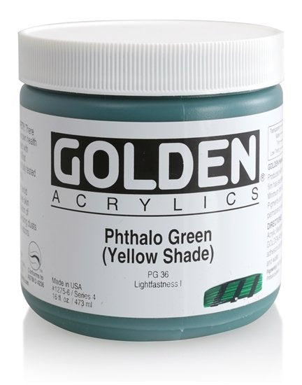 Golden Heavy Body 473 ml 12756 Phthalo Green Yellow shade s4