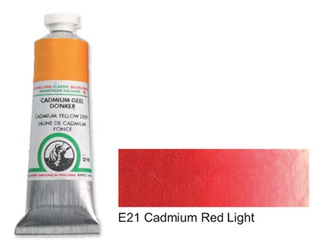 E21 Cadmium Red Light 40 ml