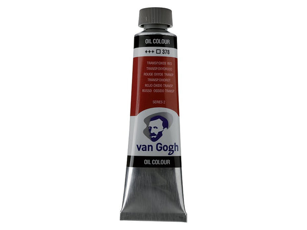Van Gogh Olje 40ml – 378 Transparent oxide red