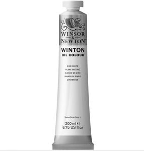 Winton oljemaling, 748 Zinc White, 200 ml