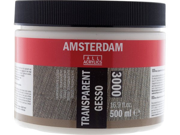 Amsterdam Gesso Transparent 3000 – 500ml