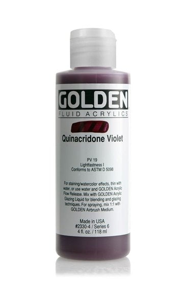 Golden Fluid 23304 Quinacridone Violet 118 ml s6