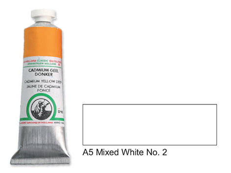 A5 Mixed White no.2 (Zinc+Titanium) 40 ml