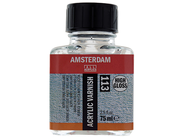 Amsterdam Acrylic Varnish High Gloss 113 – 75ml til olje og akryl