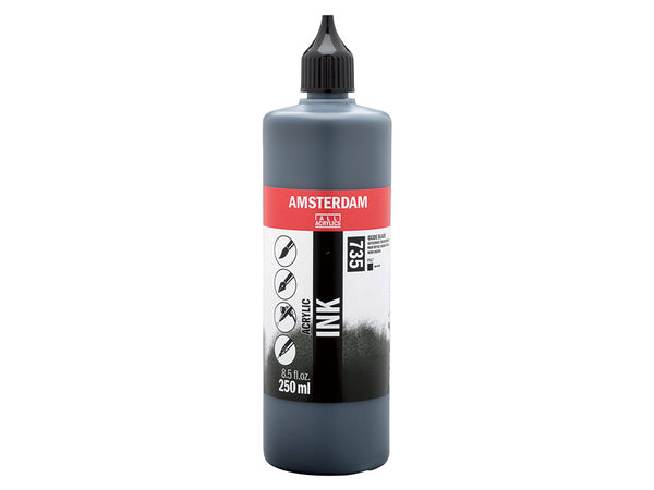 Amsterdam Ink 250ml – 735 Oxide Black