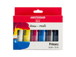 Amsterdam Standard 20ml – Sett 6 ass. Primærfarger