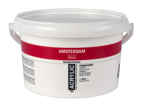 105 Amsterdam Standard - Titanium white 2500 ml