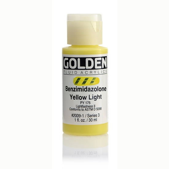 Golden Fluid 20091 Benzimidazolone Yellow Light S3 30 ml