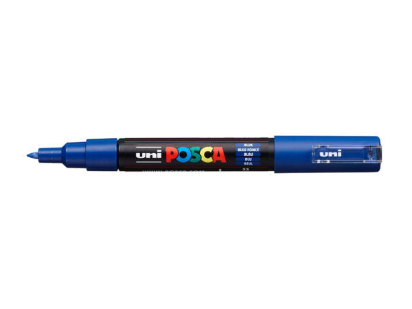 POSCA PC-1M – Blue Extra-Fine 0,7-1mm