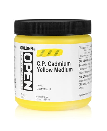 71305 Golden Open C.P. Cadmium Yellow Medium 237 ml s7