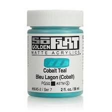 Golden SoFlat 59ml 6645-2 Cobalt Teal S7