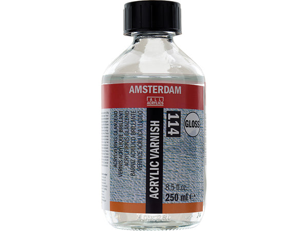 Amsterdam Acrylic Varnish Glossy 114 – 250ml til olje og akryl