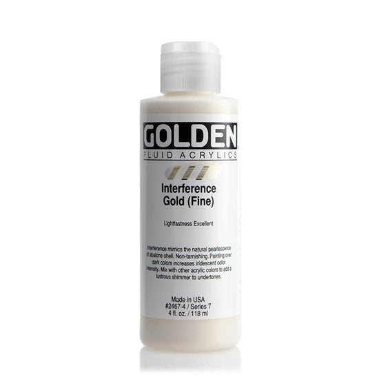 Golden Fluid 24674 Interference Gold (Fine) S7 118 ml