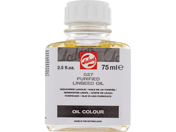 Talens Purified Linseed Oil 027 – 75ml Renset Linolje