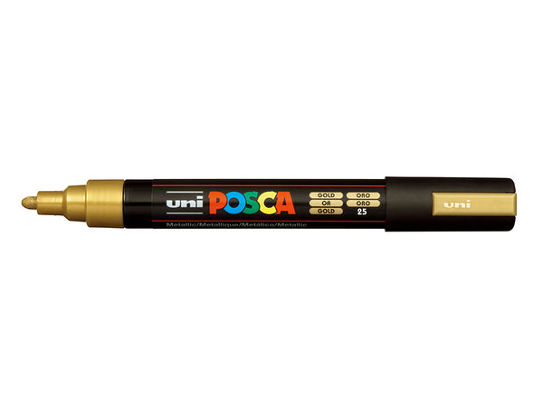POSCA PC-5M –  25 Gold - Medium 1,8-2,5mm