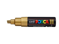 POSCA PC-8K – Gold - Chisel 8mm