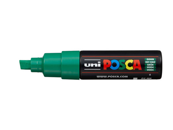 POSCA PC-8K –  Green - Chisel 8mm