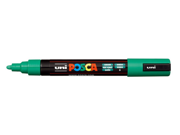 POSCA PC-5M – Green - Medium 1,8-2,5mm