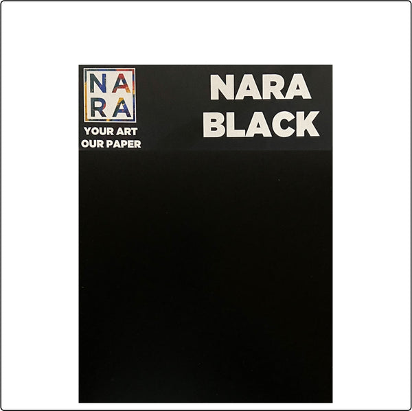 Sort Nara Syntetisk papir 10 pk - 46x61 cm, 350 microns