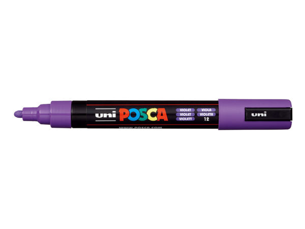 POSCA PC-5M – Violet - Medium 1,8-2,5mm